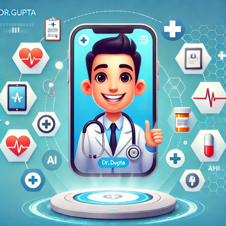 Dr.Gupta – روبوت الرعاية الصحية المدعوم بالذكاء الاصطناعي
