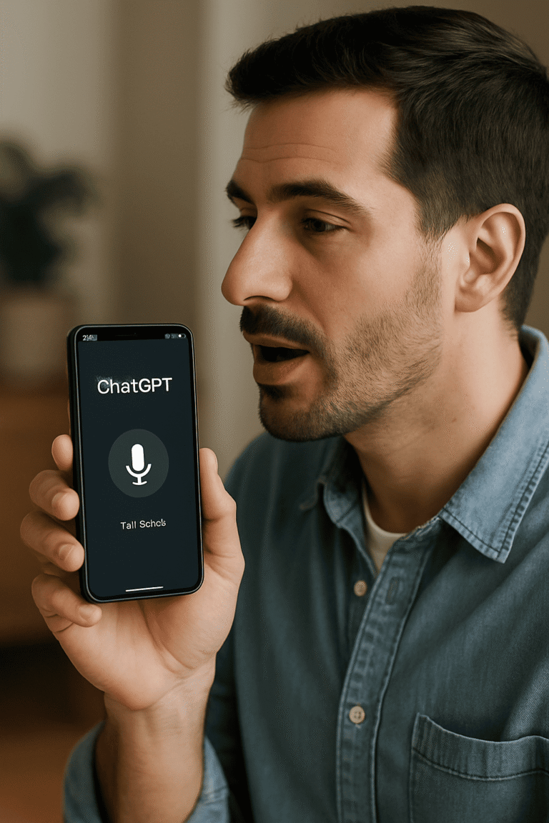 🗣️ كيف تستخدم الأوامر الصوتية للتحكم في ChatGPT؟