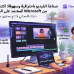 المونتاج مجاناً باستخدام برنامج Clipchamp المدعوم بالذكاء الاصطناعي