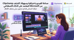 المونتاج مجاناً باستخدام برنامج Clipchamp المدعوم بالذكاء الاصطناعي